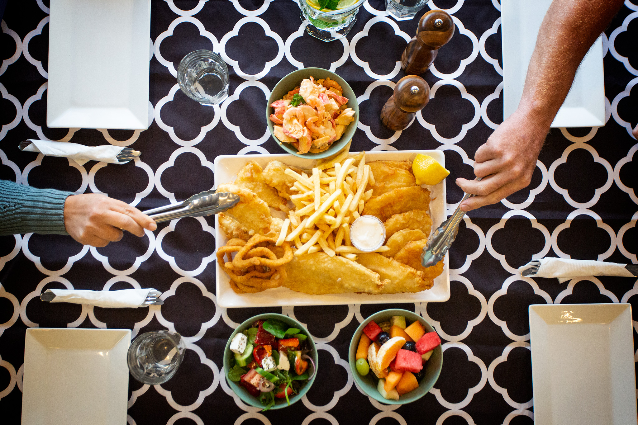 One of our seafood Family pack.